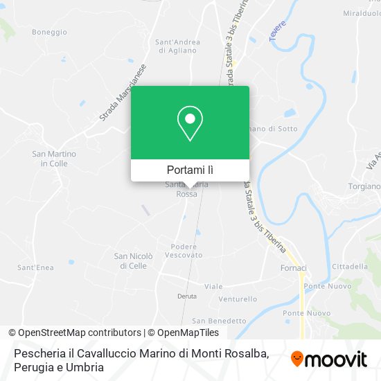 Mappa Pescheria il Cavalluccio Marino di Monti Rosalba