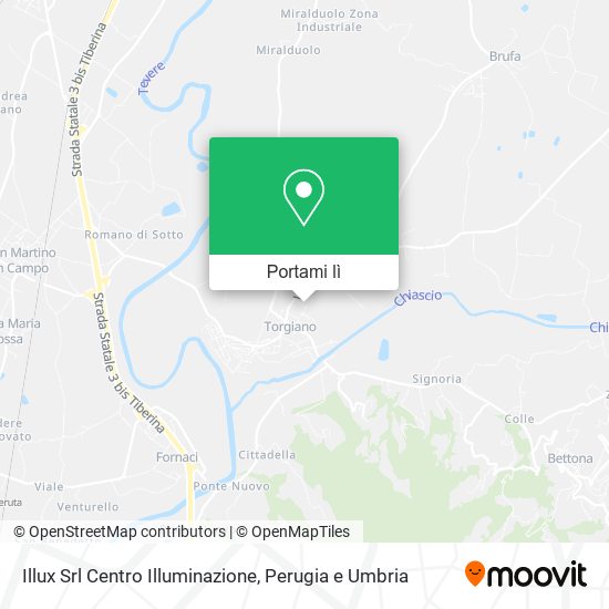 Mappa Illux Srl Centro Illuminazione