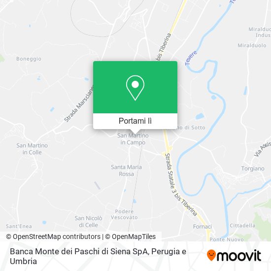 Mappa Banca Monte dei Paschi di Siena SpA