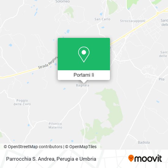 Mappa Parrocchia S. Andrea