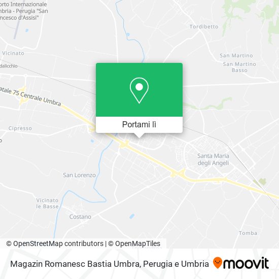 Mappa Magazin Romanesc Bastia Umbra
