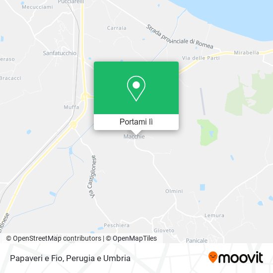 Mappa Papaveri e Fio