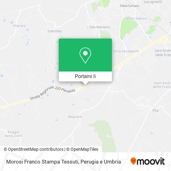 Mappa Morosi Franco Stampa Tessuti