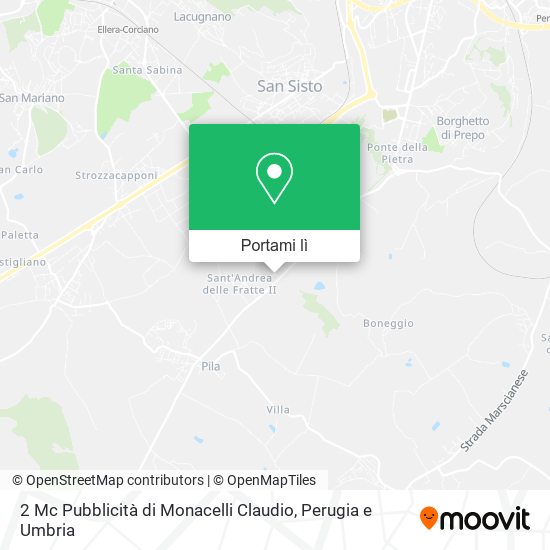 Mappa 2 Mc Pubblicità di Monacelli Claudio