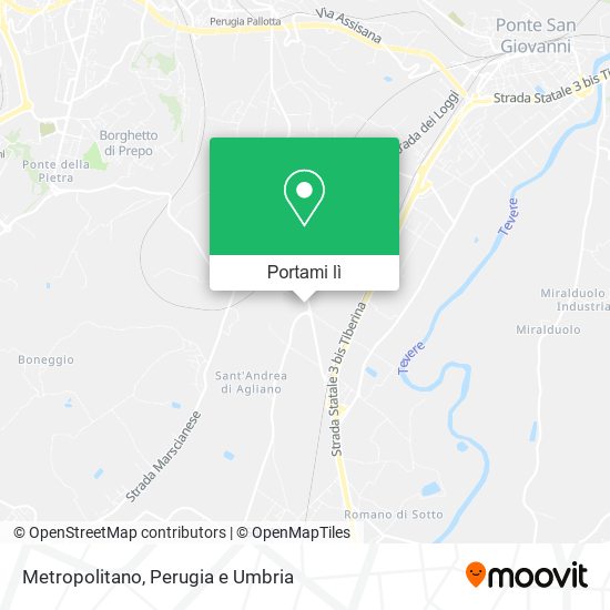 Mappa Metropolitano