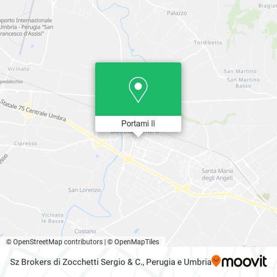 Mappa Sz Brokers di Zocchetti Sergio & C.