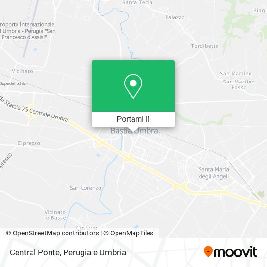 Mappa Central Ponte