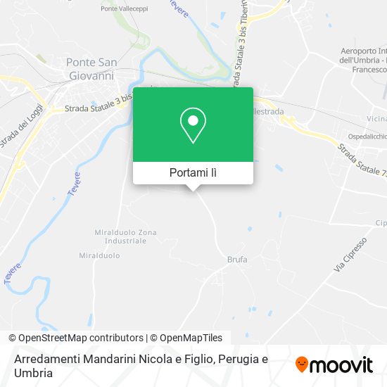 Mappa Arredamenti Mandarini Nicola e Figlio