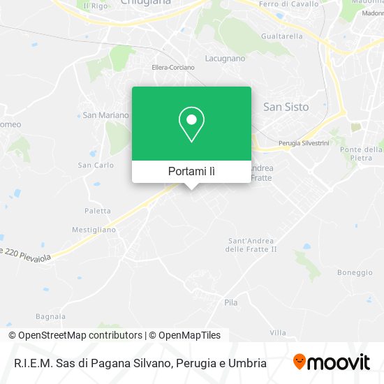 Mappa R.I.E.M. Sas di Pagana Silvano