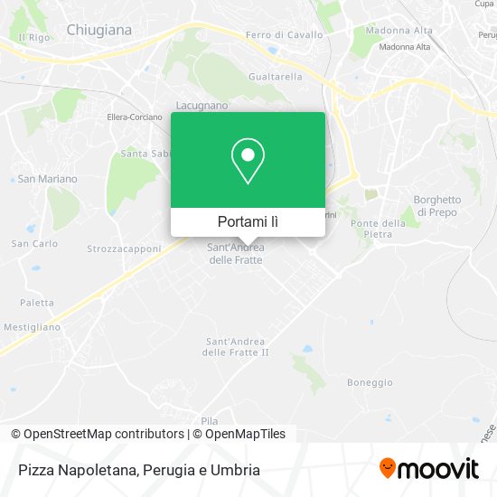 Mappa Pizza Napoletana