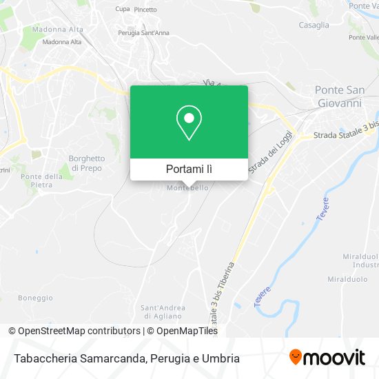 Mappa Tabaccheria Samarcanda