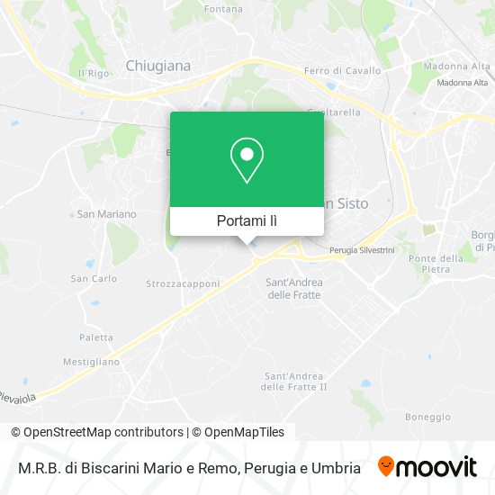 Mappa M.R.B. di Biscarini Mario e Remo