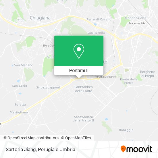 Mappa Sartoria Jiang