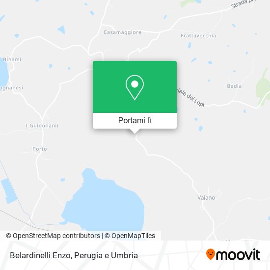 Mappa Belardinelli Enzo
