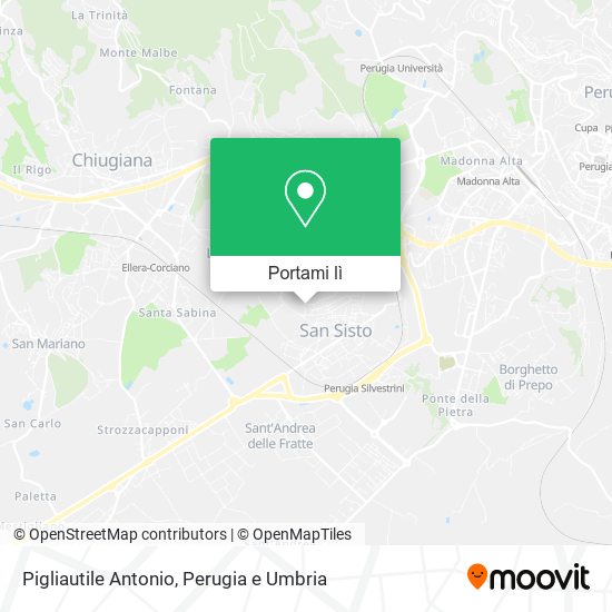 Mappa Pigliautile Antonio