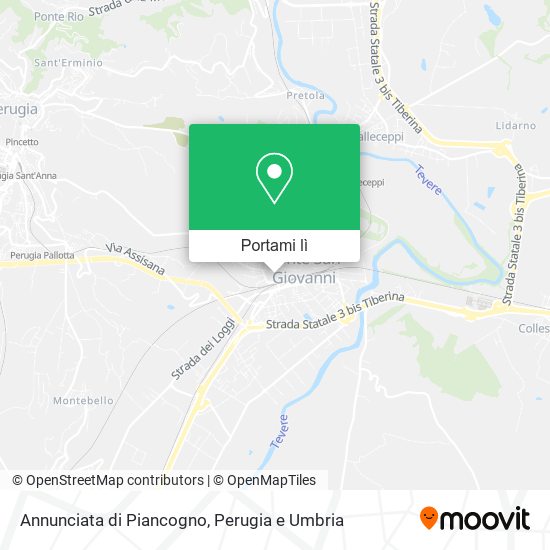 Mappa Annunciata di Piancogno