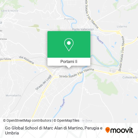 Mappa Go Global School di Marc Alan di Martino