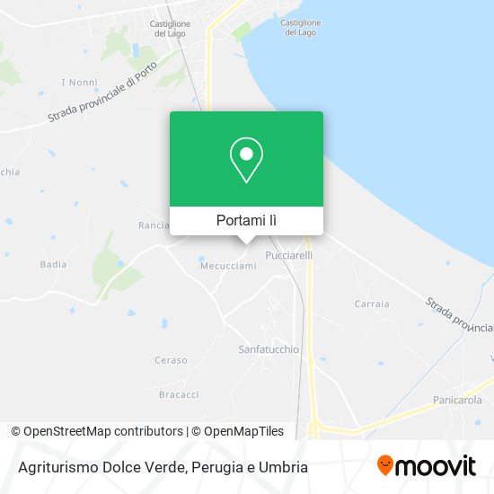 Mappa Agriturismo Dolce Verde