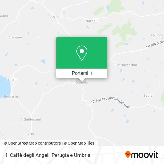 Mappa Il Caffè degli Angeli