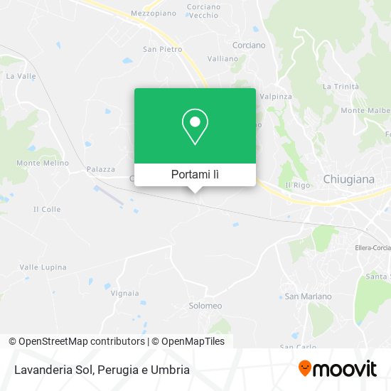 Mappa Lavanderia Sol