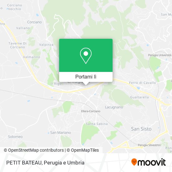 Mappa PETIT BATEAU