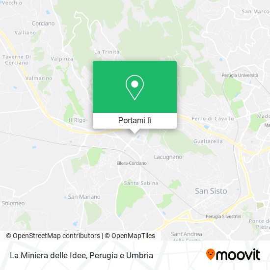 Mappa La Miniera delle Idee