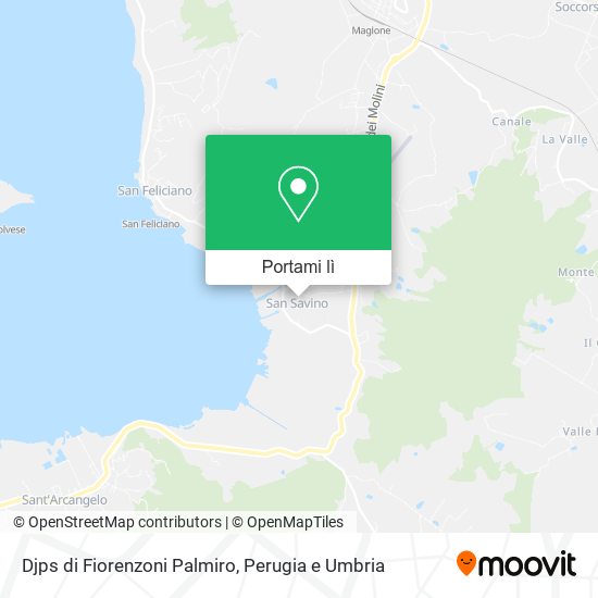 Mappa Djps di Fiorenzoni Palmiro