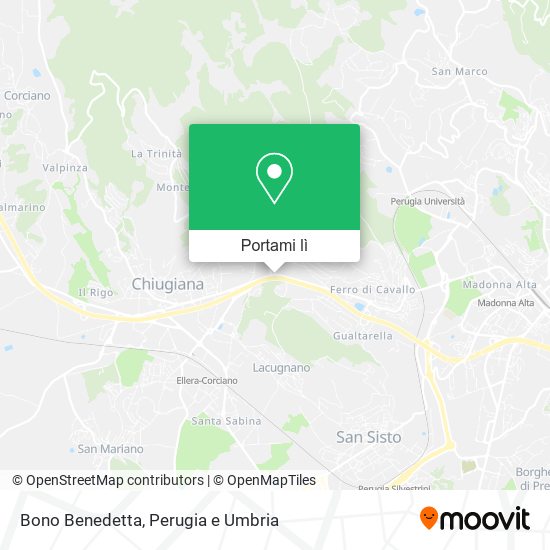 Mappa Bono Benedetta