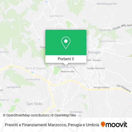 Mappa Prestiti e Finanziamenti Marzocco