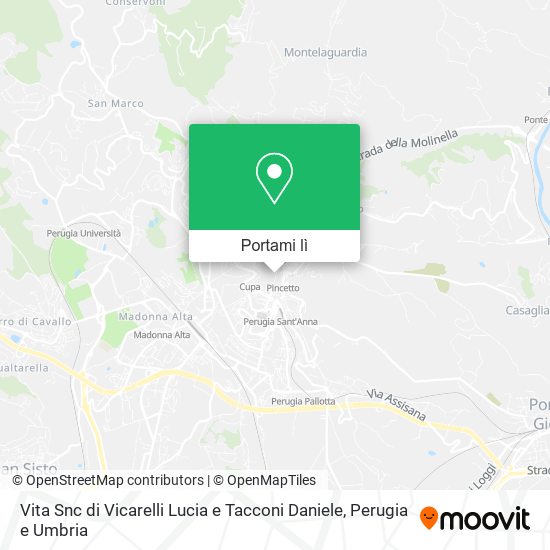 Mappa Vita Snc di Vicarelli Lucia e Tacconi Daniele
