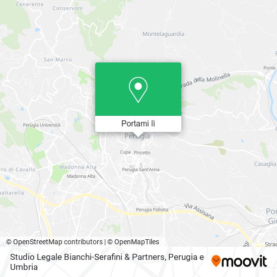 Mappa Studio Legale Bianchi-Serafini & Partners