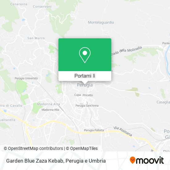Mappa Garden Blue Zaza Kebab