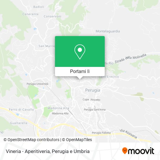Mappa Vineria - Aperitiveria