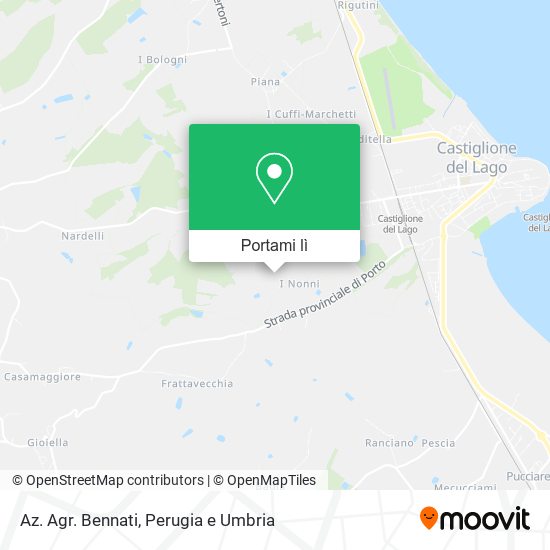 Mappa Az. Agr. Bennati