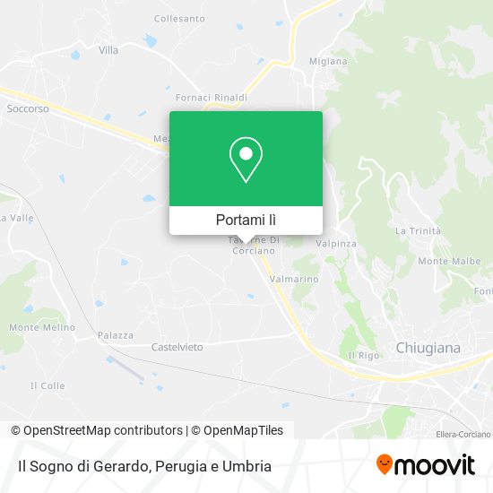 Mappa Il Sogno di Gerardo