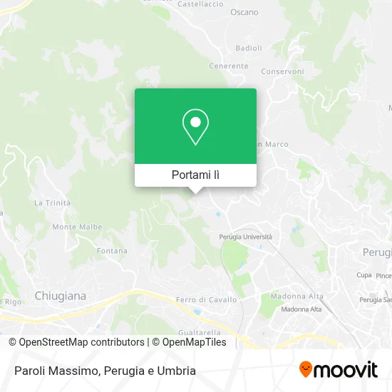 Mappa Paroli Massimo