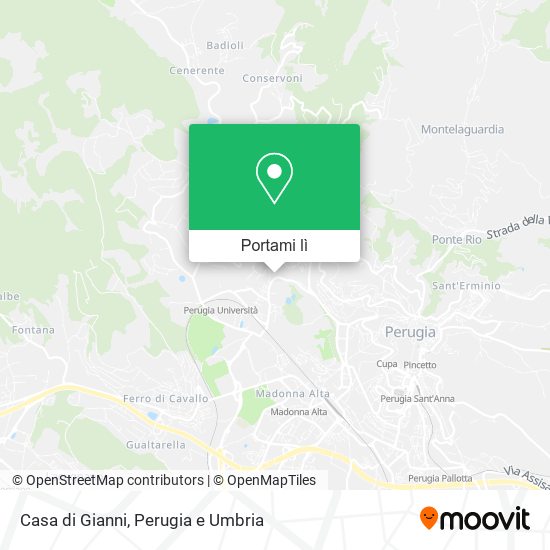 Mappa Casa di Gianni