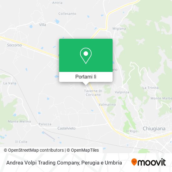 Mappa Andrea Volpi Trading Company