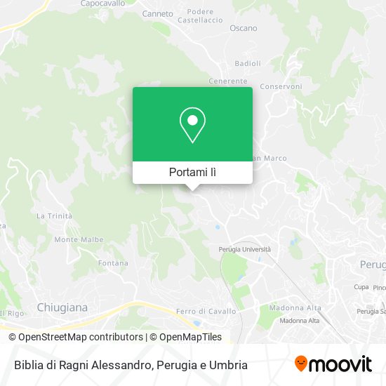Mappa Biblia di Ragni Alessandro
