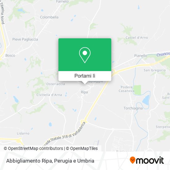 Mappa Abbigliamento Ripa