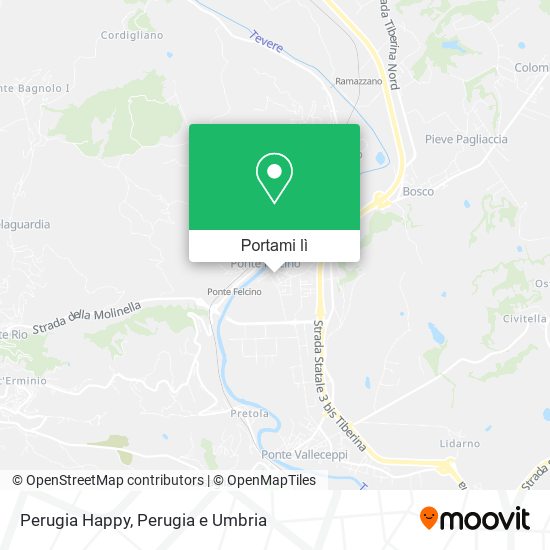 Mappa Perugia Happy