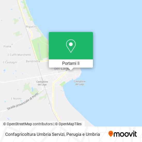 Mappa Confagricoltura Umbria Servizi