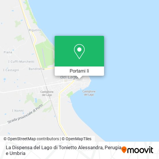 Mappa La Dispensa del Lago di Tonietto Alessandra