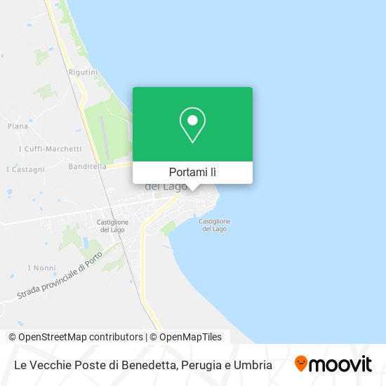 Mappa Le Vecchie Poste di Benedetta