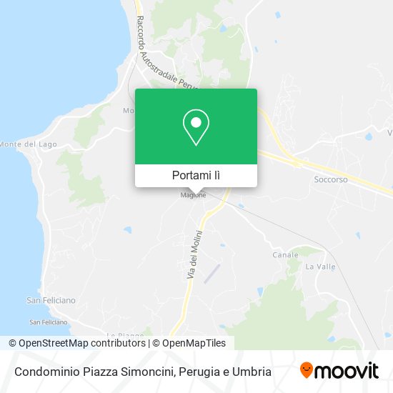 Mappa Condominio Piazza Simoncini