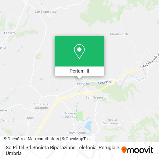 Mappa So.Ri.Tel Srl Società Riparazione Telefonia