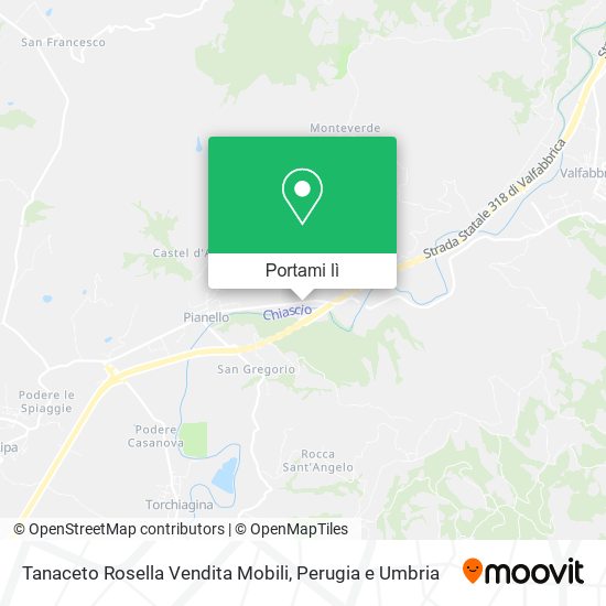 Mappa Tanaceto Rosella Vendita Mobili