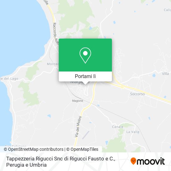 Mappa Tappezzeria Rigucci Snc di Rigucci Fausto e C.