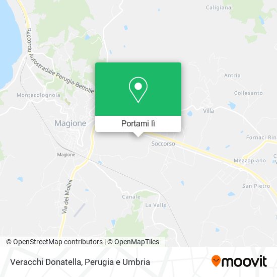 Mappa Veracchi Donatella