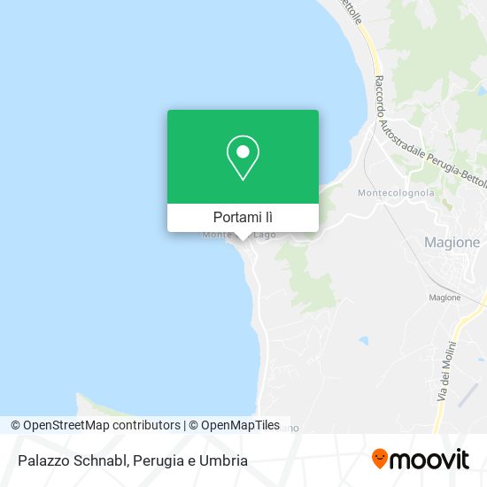 Mappa Palazzo Schnabl
